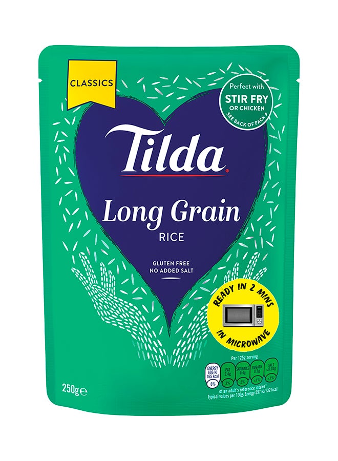 Tilda Two minutes Microwave Premium Long Grain Rice 250grams  - Image 1