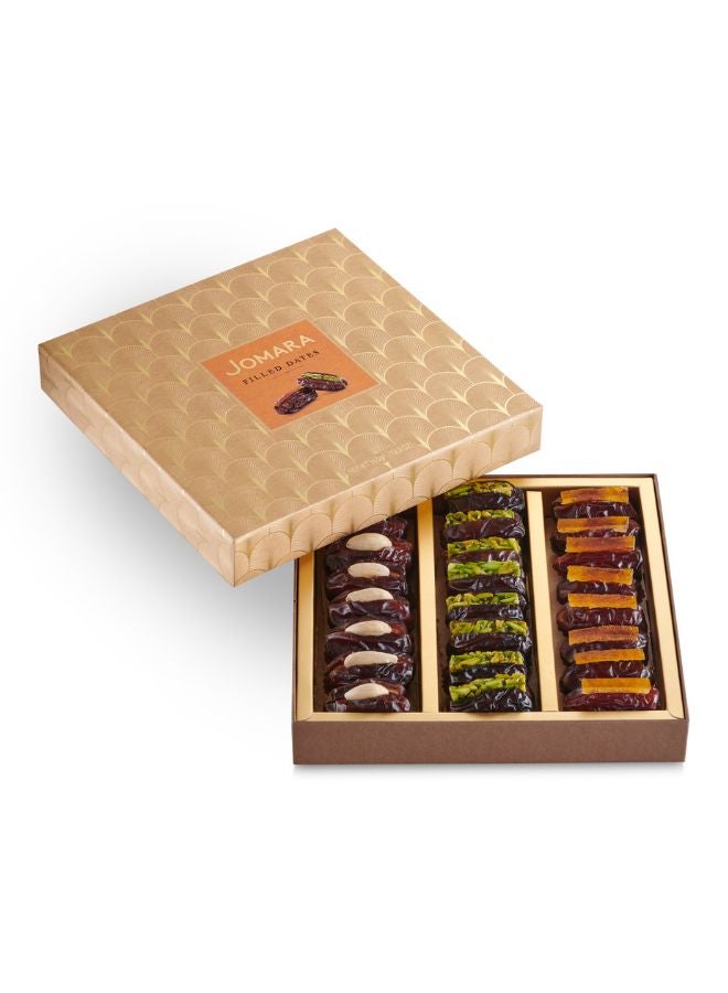 Jomara - Assorted Filled Dates Gift Box 365grams - Image 1