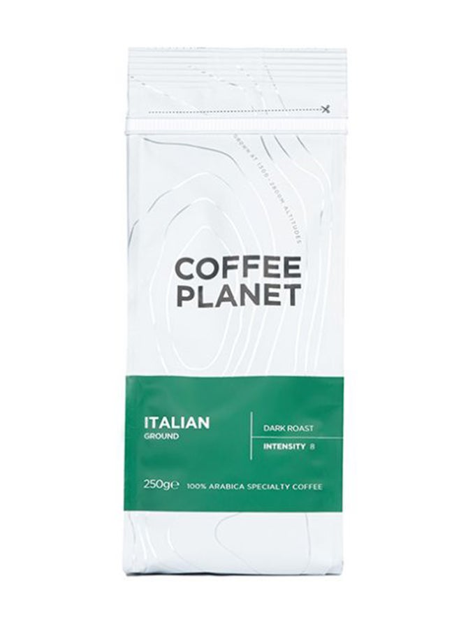 Coffee Planet Italian Ground Coffee 250grams - Image 1
