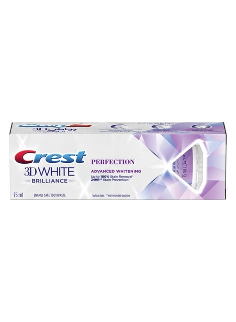 3D White Brilliance ToothPaste Advanced Whitening, 75ml
