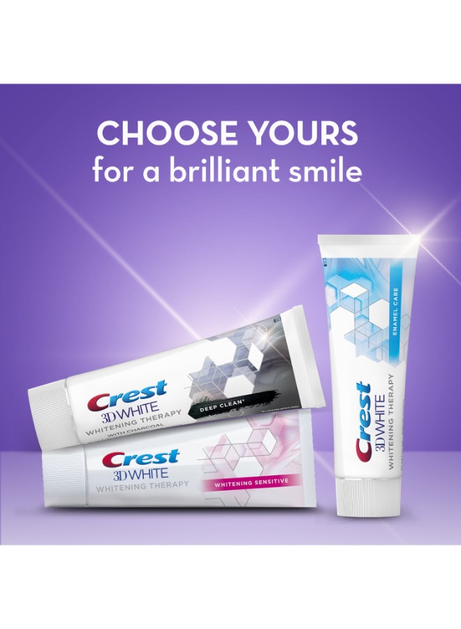Crest - Crest 3D White Charcoal Whitening Therapy Toothpaste - Image 1