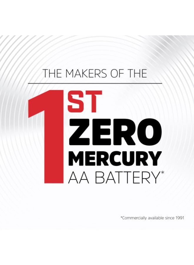 Energizer - Energizer Max 1.5V Alkaline batteries - AAA Pack Of 2 Silver/Black/Red - Image 1