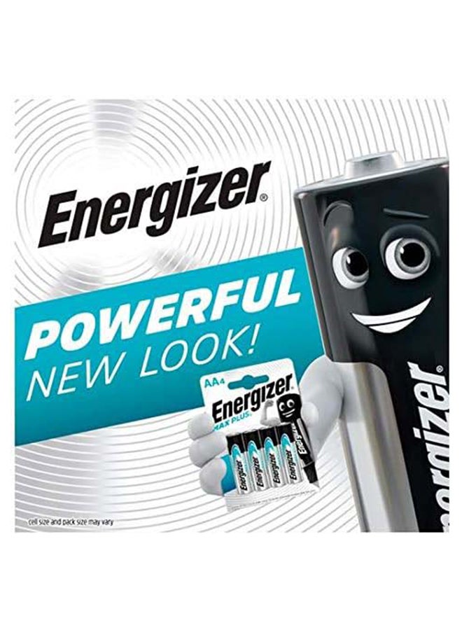 Energizer Energizer Max Plus 1.5V Alkaline batteries- For Power Demanding Devices - AA  Pack Of 2 Silver/Black/Blue  - Image 4