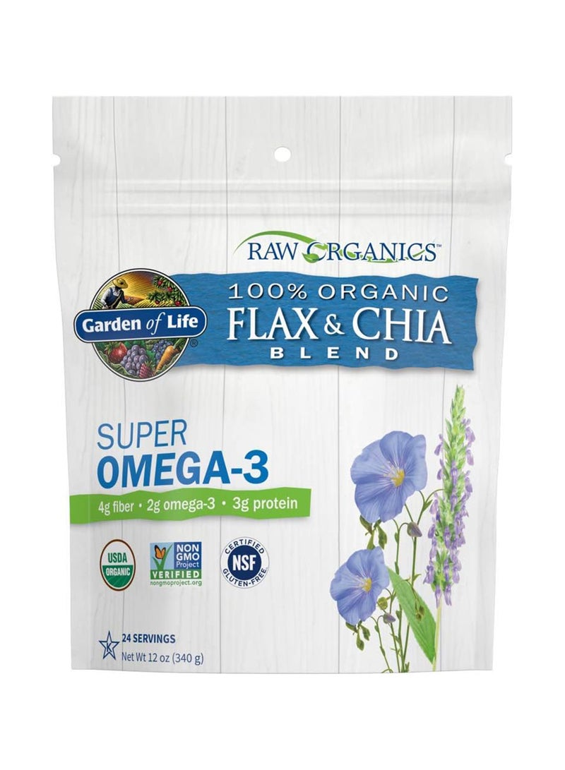جاردن أوف لايف وجبة بذور الشيا والكتان العضوية الخام - Image 1