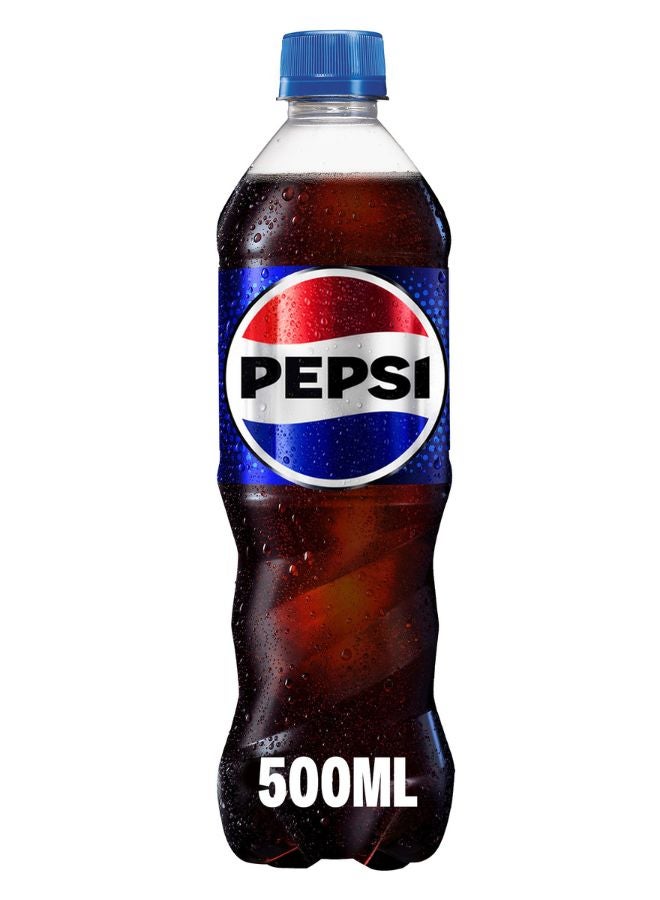 Pepsi Carbonated Soft Drink Plastic Bottle 500ml - Image 1