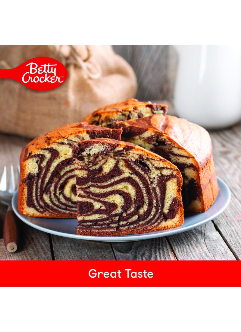 Betty Crocker White Chocolate Swirl Cake Mix 500grams - Image 4