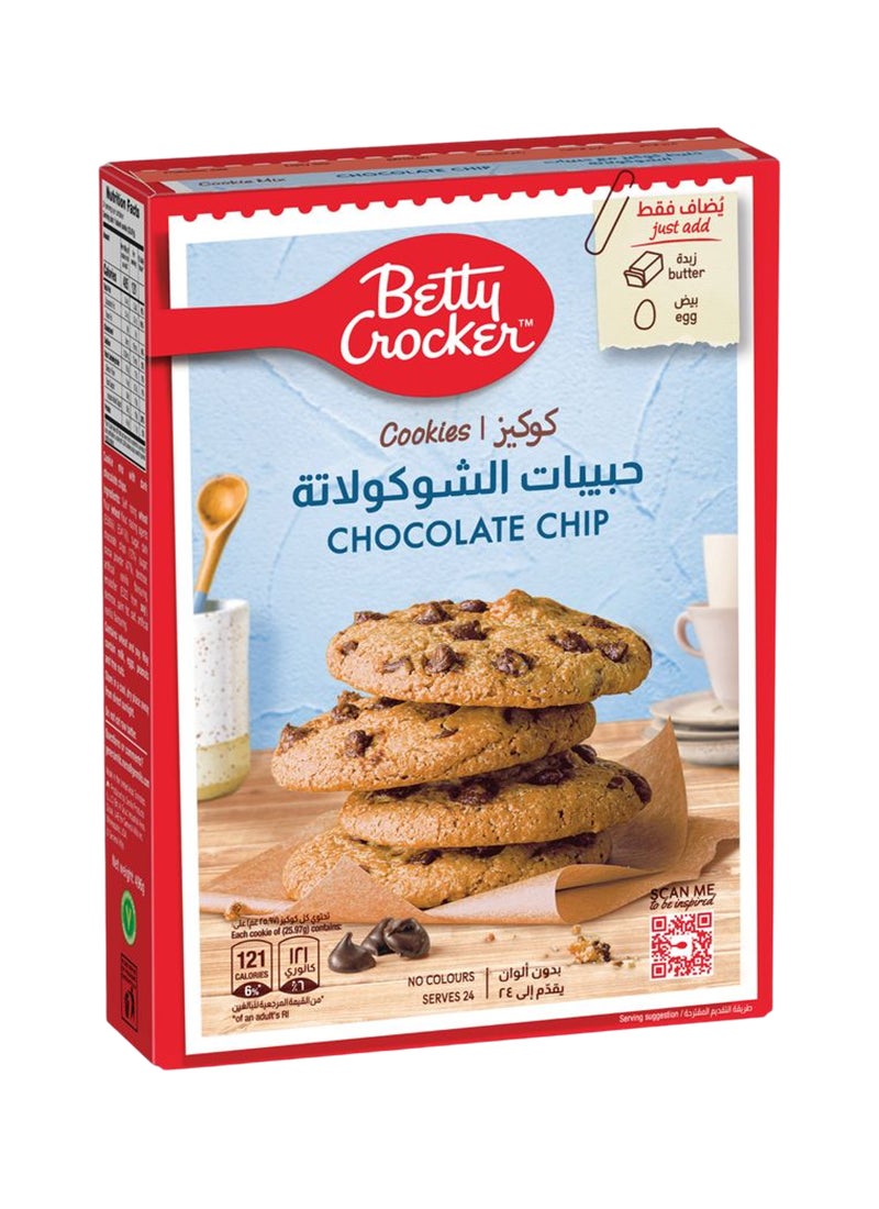 Betty Crocker Chocolate Chip Cookie 496grams - Image 1