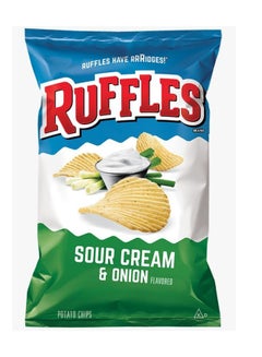 Imported Sour Cream And Onion Potato Chips 184.2grams