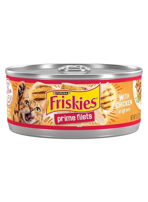 Friskies Prime Filets Chicken Wet Cat Food 156grams