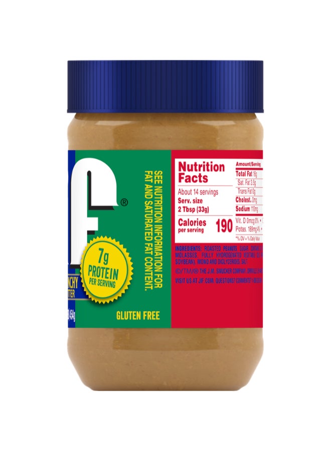 Jif - Extra Crunchy Peanut Butter Spreads 454grams - Image 1