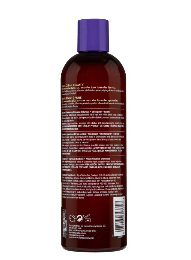 HASK - Biotin Boost Thickening Shampoo 355ml - Image 1