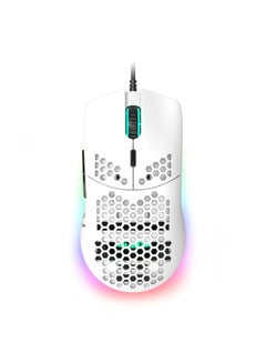 Ajazz AJ390 Gaming Wired Ultra-Lightweight Honeycomb Design 16000DPI Programmable Mice 7 Buttons Computer Mouse for Laptop  - Image 2