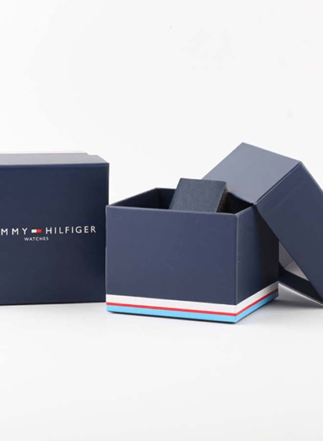 TOMMY HILFIGER Men's Silicone Quartz Chronograph Wrist Watch With Calendar Display 1791724 - Image 4