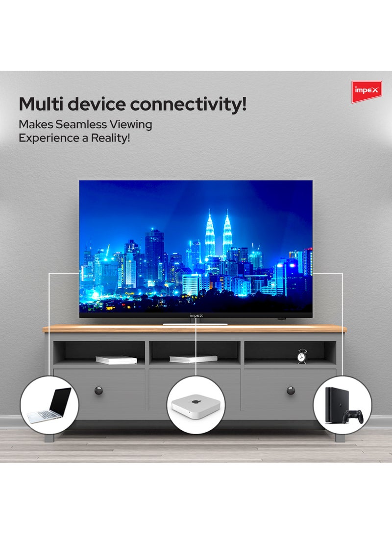 55 Inch 4K Ultra HD Smart Android LED TV With Free Wall Mount- Frame Less Design, Quad Core Processor, Mirror Cast And E-Share, HDMI\USB\ Wi-Fi Input, Netflix, YouTube, Disney+, Apple TV+, Starz Play Arabia, Super Slim Gloria 55 UHD Smart Black - pnsku/N36161850A/45/_/1729682209/9cdec81e-b72a-410d-8ee9-05bcdc12ec92