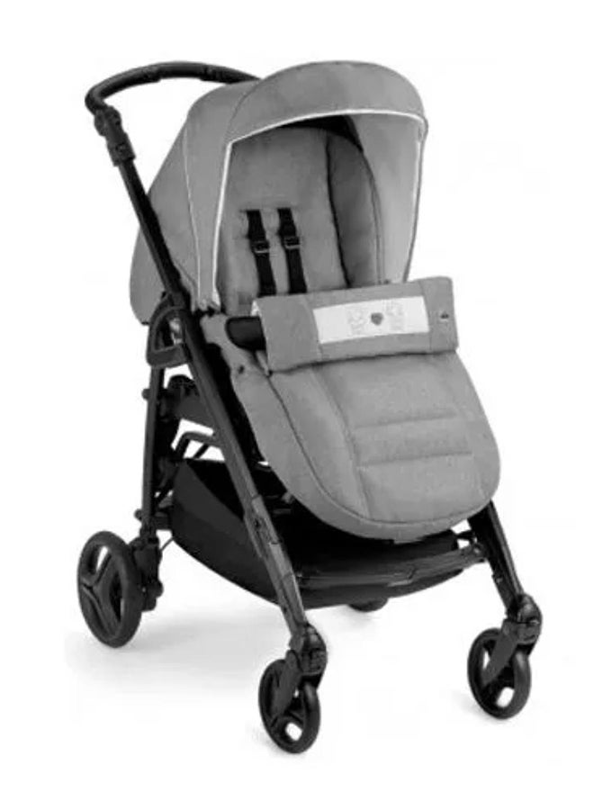 cam Combi Family Travel System, 0-36 Months, Grey, From 0 To 4 Years Old, 22 Kg, Spacious And Deeper Carrycot, Rocking Function, Aluminium Frame, Portable And Compact Folding, Made In Italy  - Image 4
