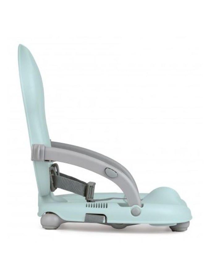 cam Smarty Booster Baby Feeding Chair, Snack Seat, Smart Pop, Portable, Booster Seat With Tray Eating, Dinning Lightweight, Compact Fold, Travel, Camping - Light Blue  - Image 4