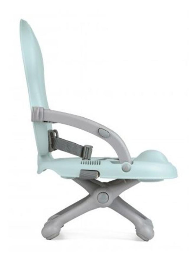 cam Smarty Booster Baby Feeding Chair, Snack Seat, Smart Pop, Portable, Booster Seat With Tray Eating, Dinning Lightweight, Compact Fold, Travel, Camping - Light Blue  - Image 3
