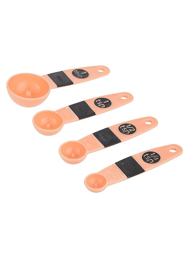 Cuisine Art 4-Piece Measuring Cup Set Red 10X4X15cm - Image 2