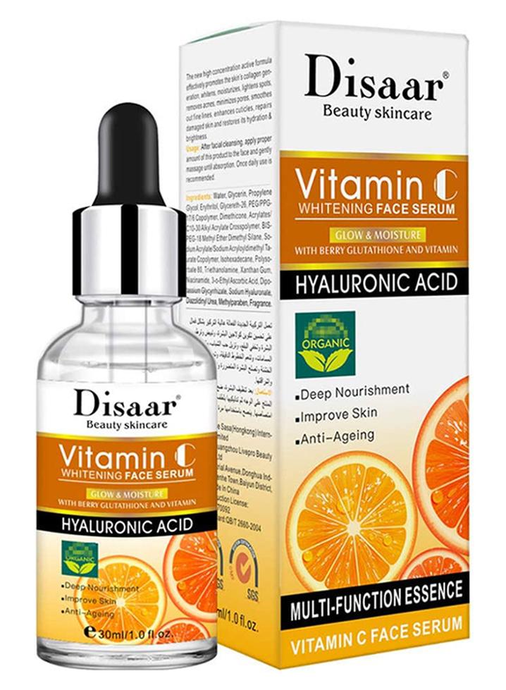 Disaar Vitamin C Hyaluronic Acid Face Serum 30ml - Image 1