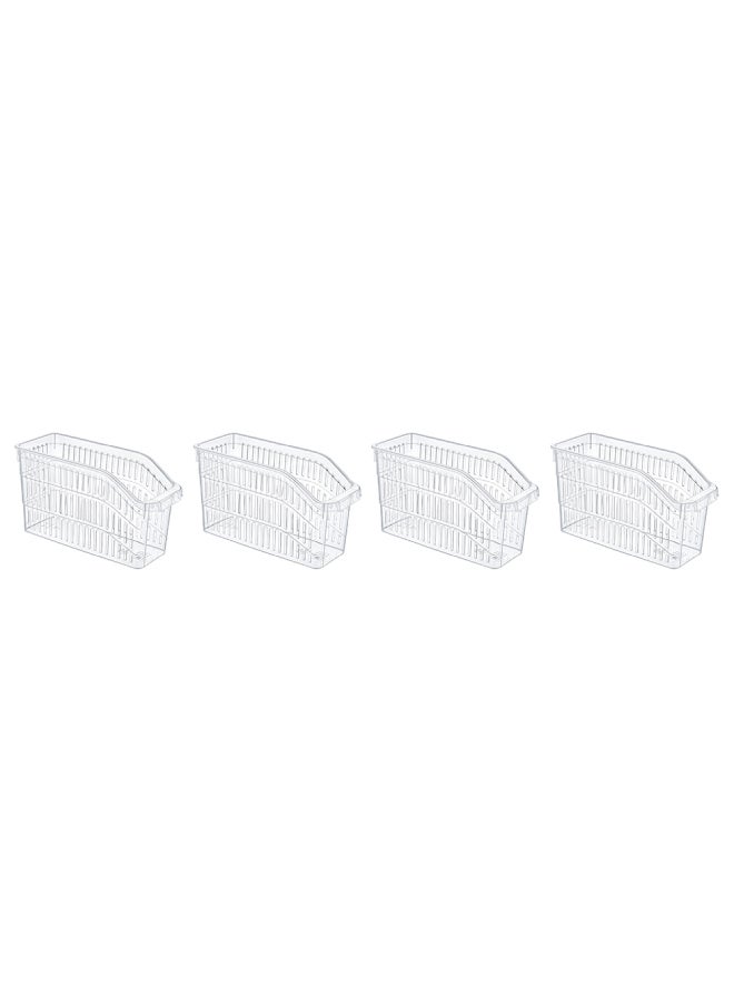 Hobby Life Pack Of 4 Orgamix Fridge Organizers Transparent 20x30x13cm - Image 2
