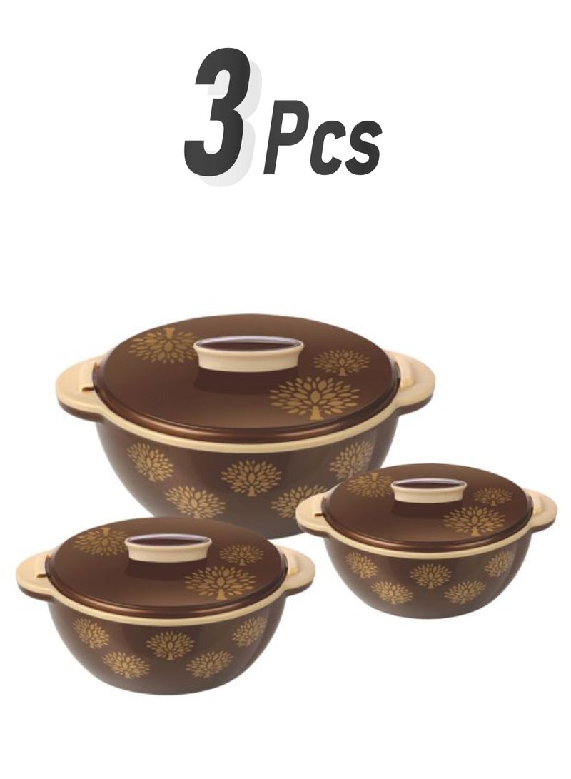 UTC 3-Piece Casserole Set Brown  - Image 1