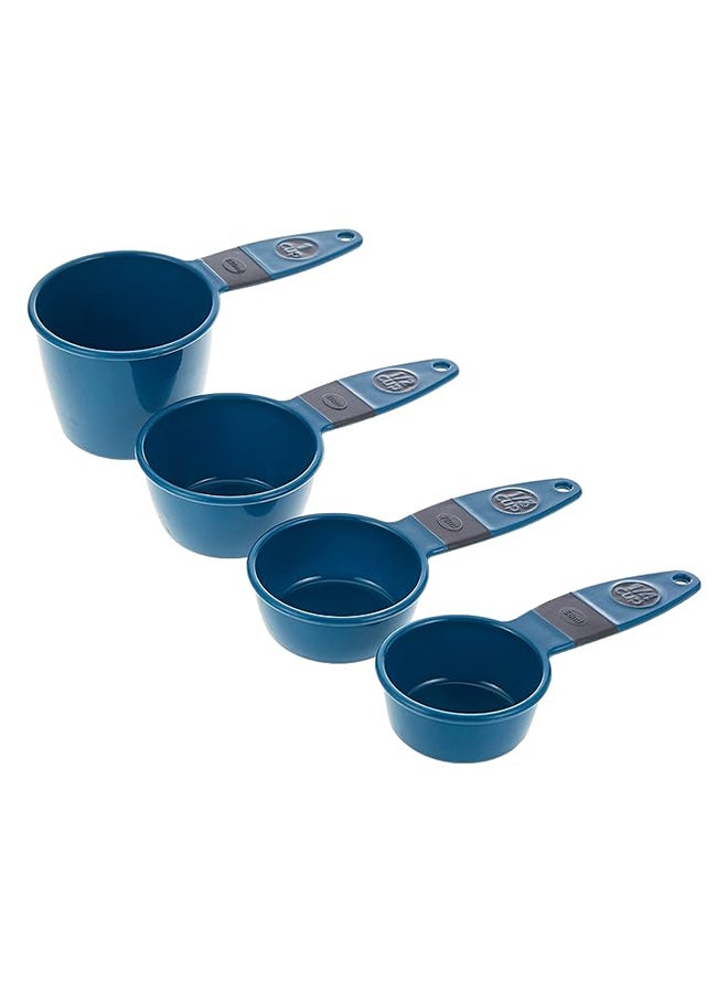 Cuisine Art 4-Piece Measuring Cup Set Food Preparation Blue 10X4X15cm - Image 2