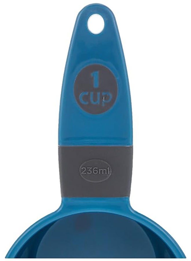 Cuisine Art 4-Piece Measuring Cup Set Food Preparation Blue 10X4X15cm - Image 4