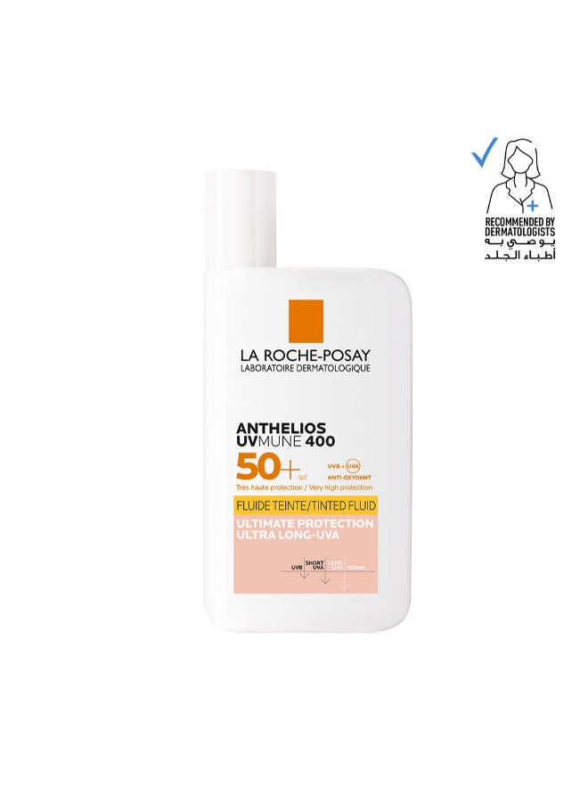 لاروش بوزيه أنثيليوس  يوفيميون400 SPF50+ واقي شمس ملون غير مرئي 50ملليلتر - Image 1