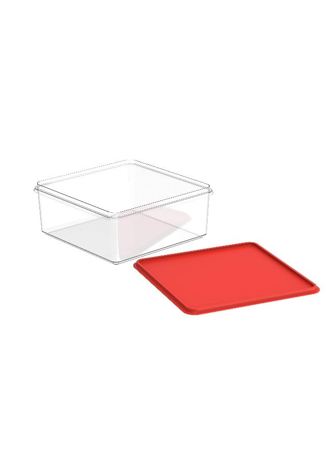 Cosmoplast EZY Food Storage Containers Pack Red  - Image 2
