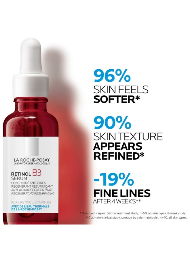 لاروش بوزيه سيروم ريتينول بي 3 لتجديد البشرة 30ملليلتر - Image 3