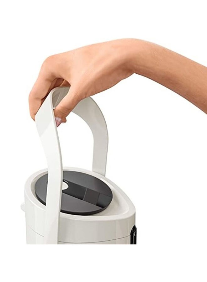 إمزا إبريق بونزا بمفرغ للضخ أبيض 1.9لترات - Image 3