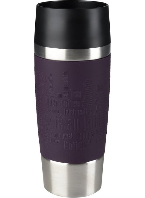 Travel Mug | 0.36 L | Blackberry Sleeve | 100% Leak-Proof Thermal Mug | Hot & Cold Drinks | 360° Drinking | Easy To Open | Dishwasher-Safe| 2 Years Warranty Blackberry