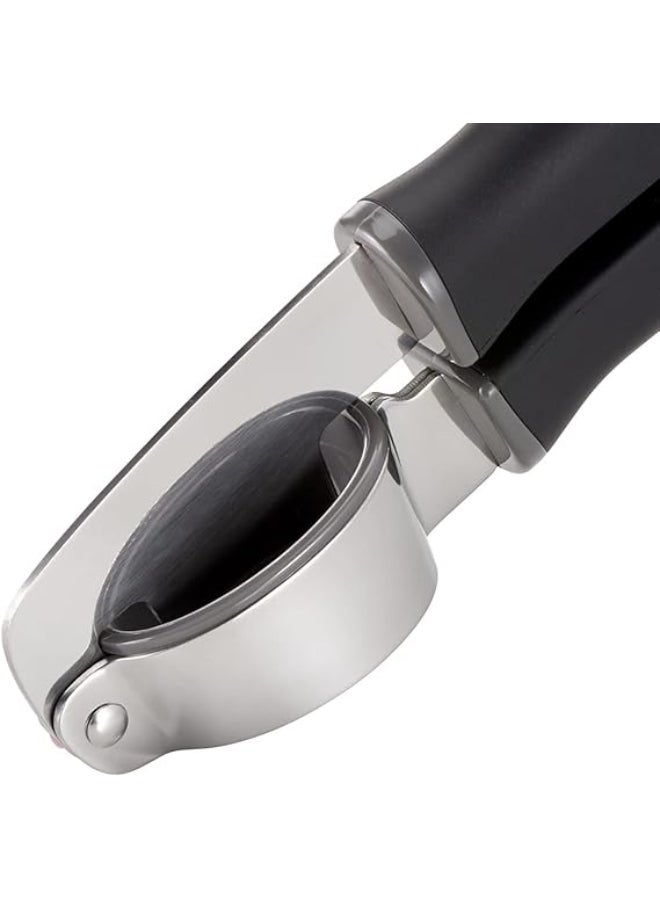Tefal - TEFAL Comfort Garlic Press | Kitcken Tool | High-Heat Resistance | Scratch-Free for Cookware | Dishwasher-Safe | Ergonomic Design | Black | Stainless Steel | K1292614 Black/Silver - Image 1