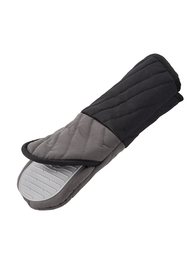 TEFAL Comfort Gloves | Kitcken Tool | High-Heat Resistance | Non-slip inner grip | Ergonomic Design | Black | Silicone | K1298214 Black/Grey - pnsku/N36281620A/45/_/1739712573/60447ab1-259a-42bf-b850-31efa3f80cba