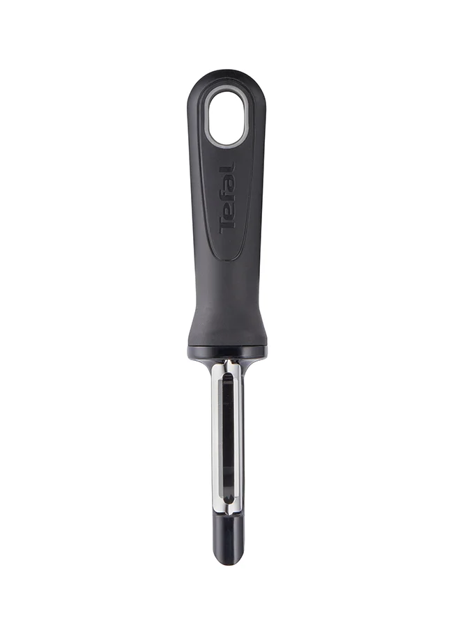 تيفال TEFAL Tools & Gadgets COMFORT VEGETABLES PEELER | أدوات ومستلزمات تيفال كومفورت قشارة خضروات | شفرات مزدوجة من الفولاذ المقاوم للصدأ مقاومة للغاية | آمنة للغسل في غسالة الصحون | مقبض مريح وغير قابل للانزلاق | K1298114