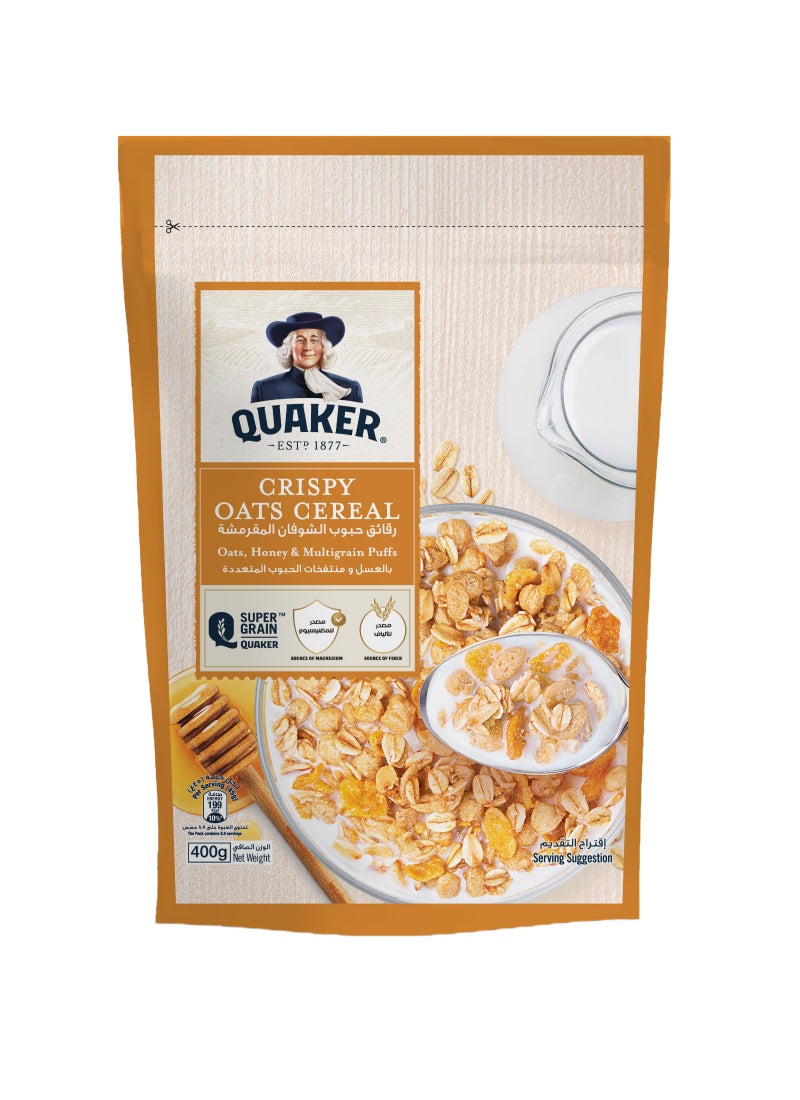 كويكر شوفان الحبوب والعسل 400جرام - Image 1