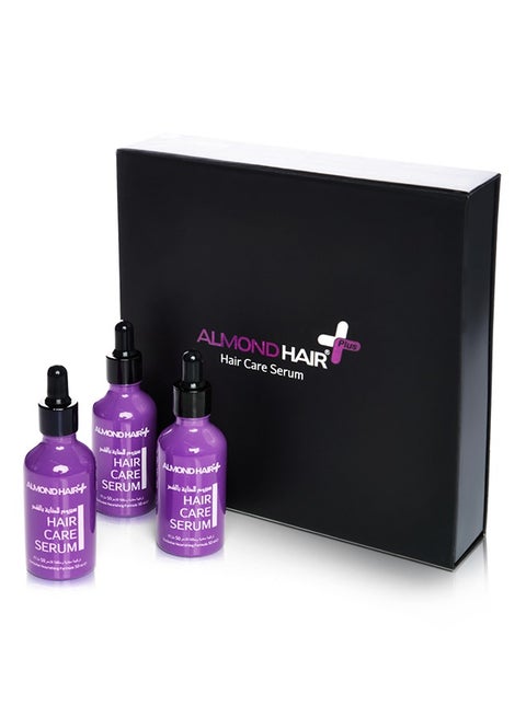 3-Piece The Hair Growth Kit Purple 150ml