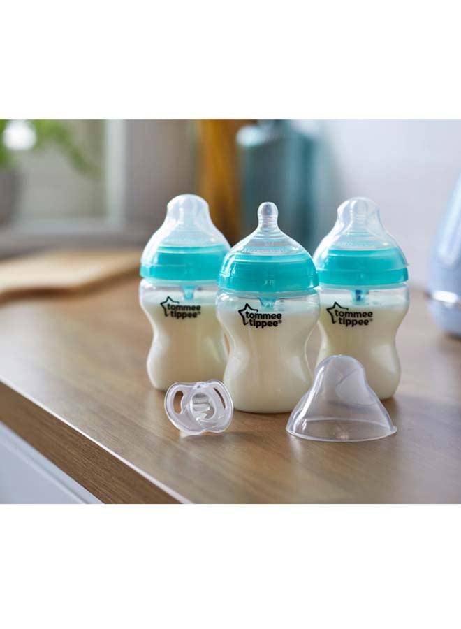 tommee tippee - Complete Feeding Set, Super-Steam Electric Steriliser, Baby Bottle And Food Warmer, Baby Bottles And Accessories, Blue - Image 1