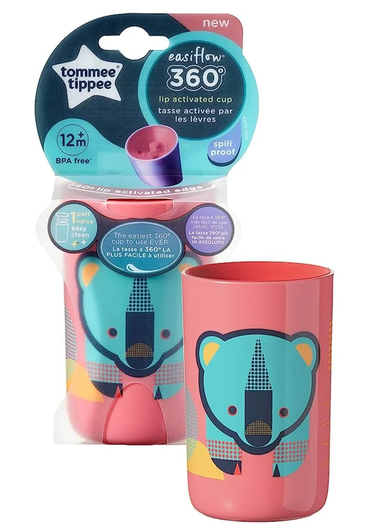 تومي تيبي Easiflow 360 Sippy Cup 12 Months+, Assorted