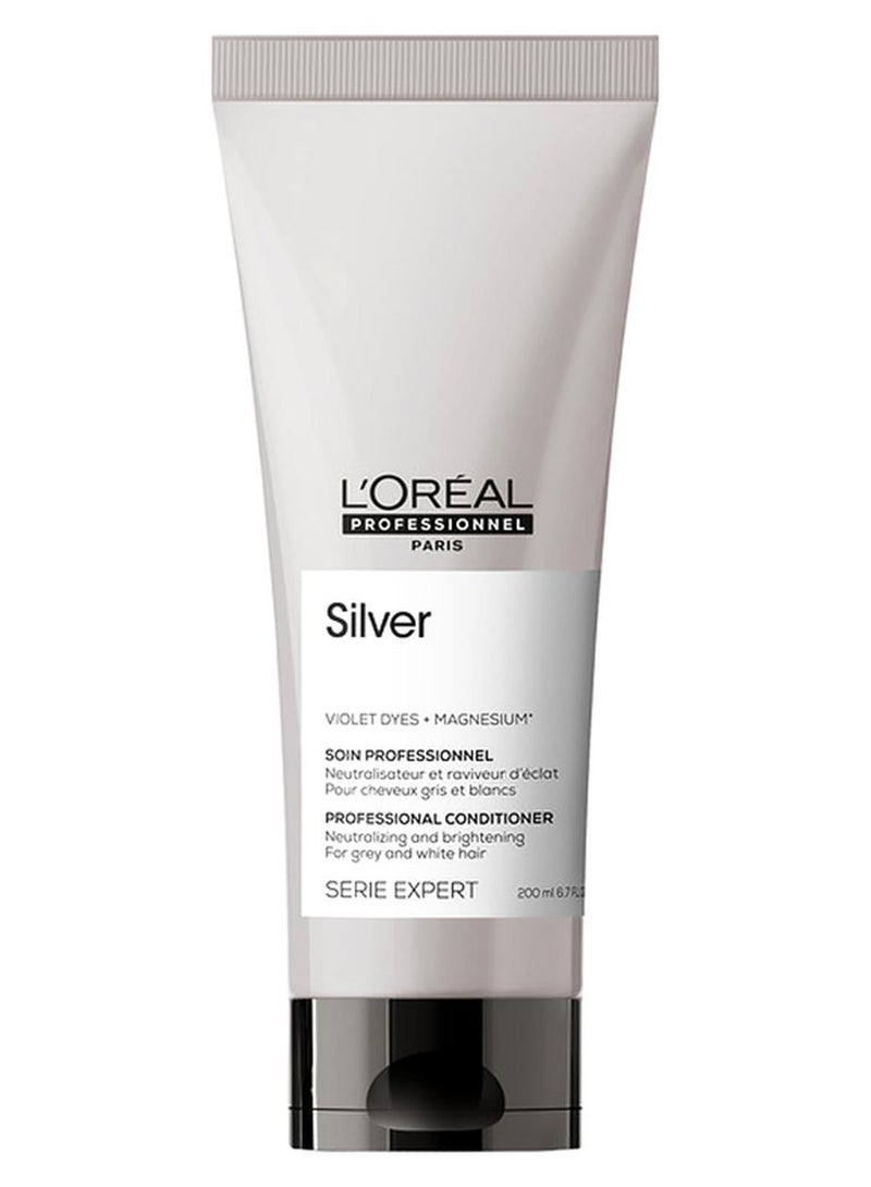 L'Oréal Professionnel Serie Expert Silver Conditioner 200ml - Image 1