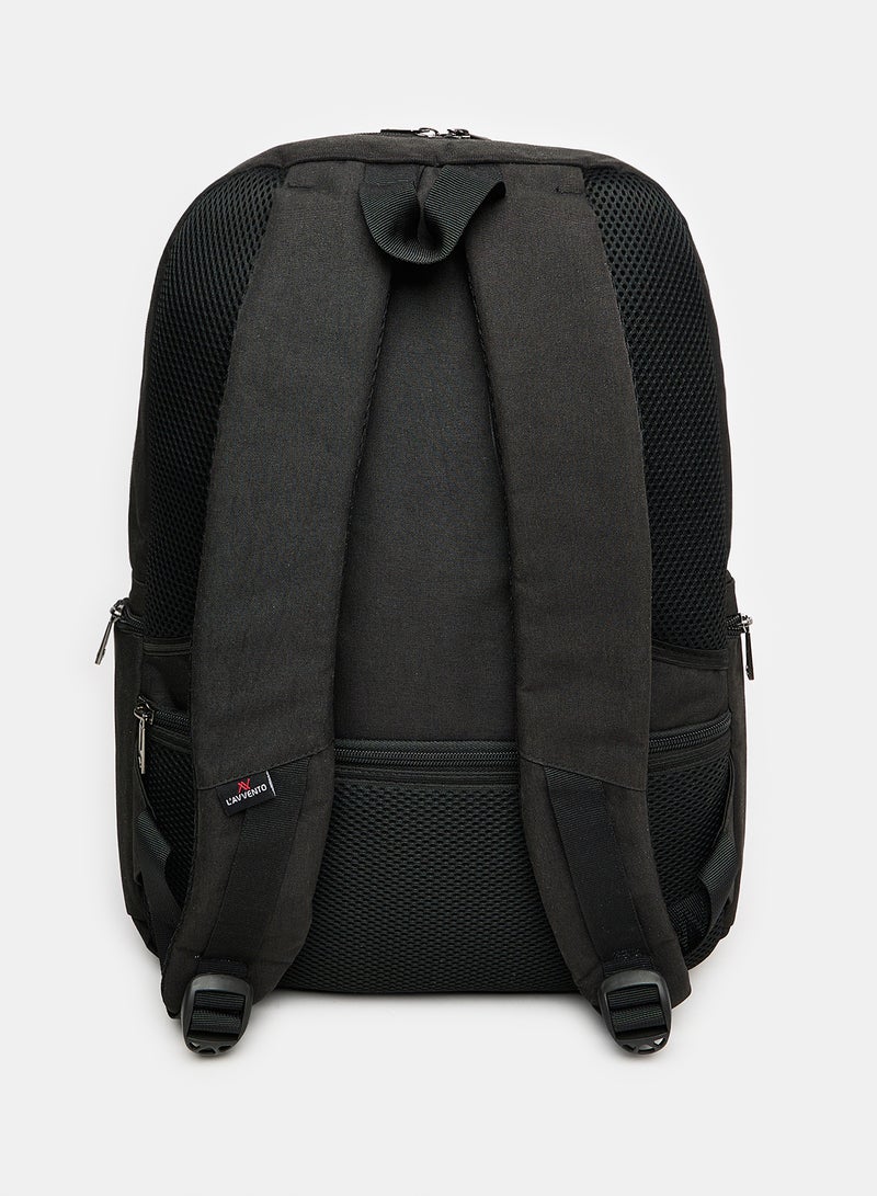 LAVVENTO Zipper Clousre Back For 15.6-Inch Laptop Black  - Image 2
