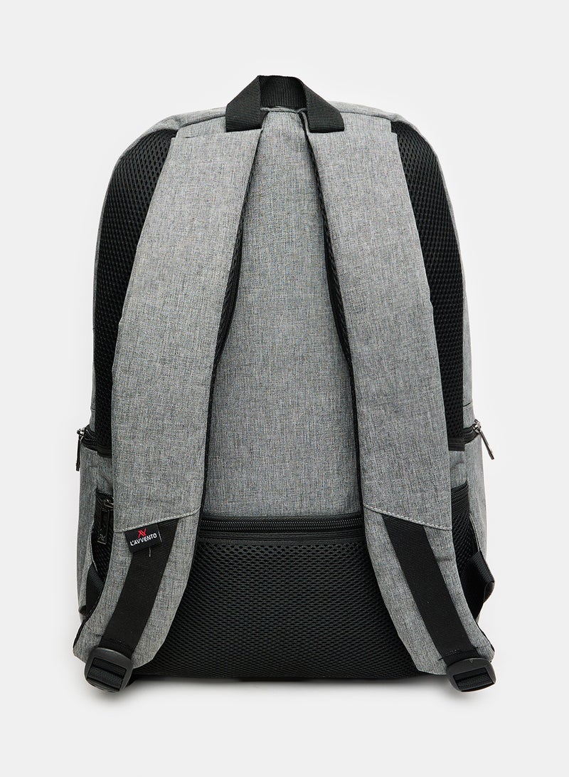 LAVVENTO Zipper Clousre Back For 15.6-Inch Laptop Grey/Black  - Image 2