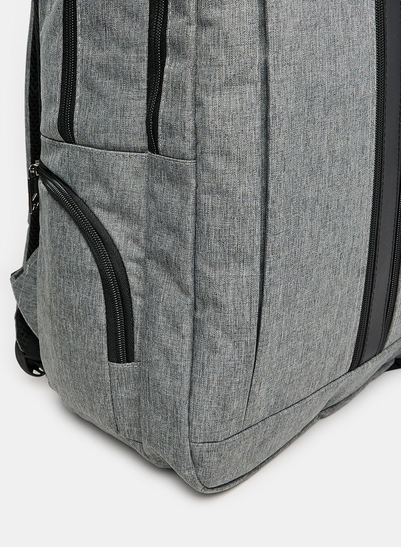 LAVVENTO Zipper Clousre Back For 15.6-Inch Laptop Grey/Black  - Image 3