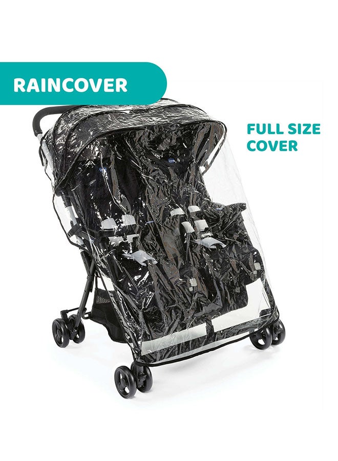 Chicco Ohlalà Twin Stroller 0M-3Y, Black Night  - Image 4