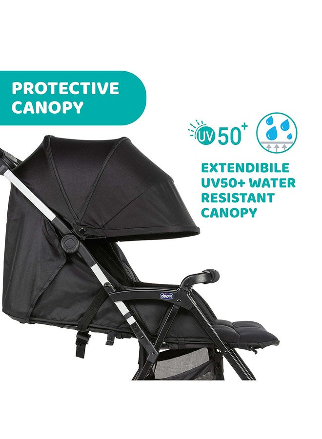 Chicco - Ohlalà Twin Stroller 0M-3Y, Black Night - Image 1