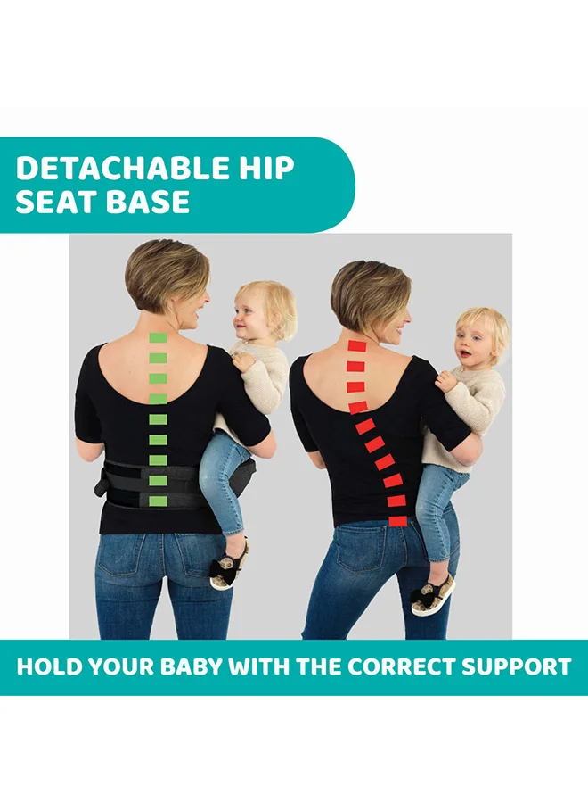 Chicco Hip Seat Baby Carrier 0-15Kg, Hazelwood