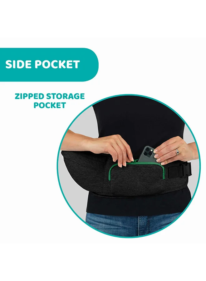 Chicco Hip Seat Baby Carrier 0-15Kg, Hazelwood