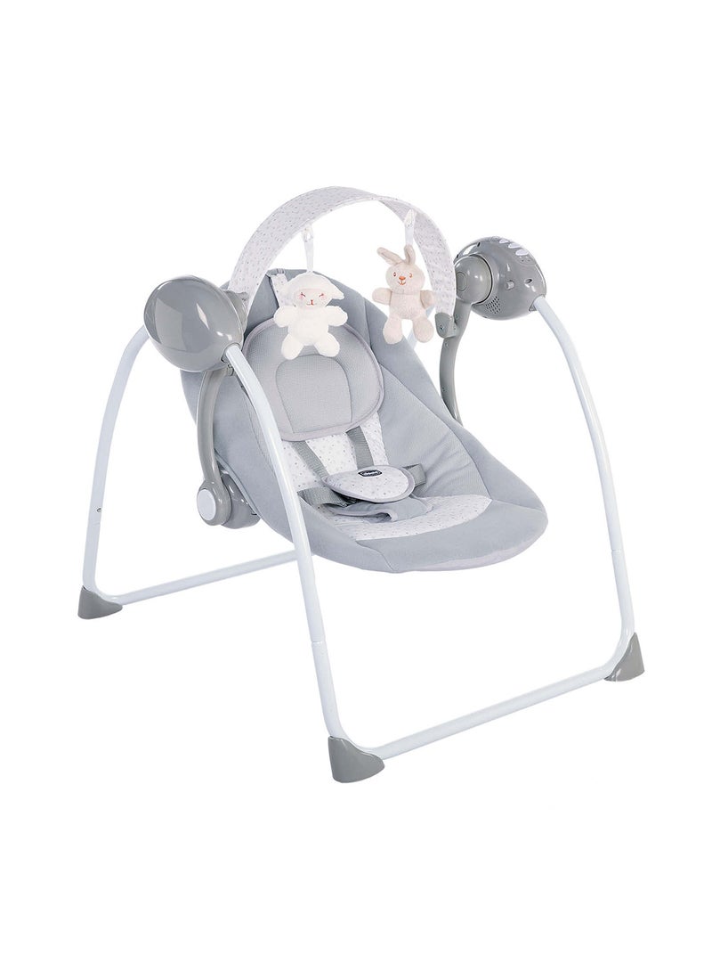 Chicco Swing Relax & Play 0-6M, Cool Grey - Image 1