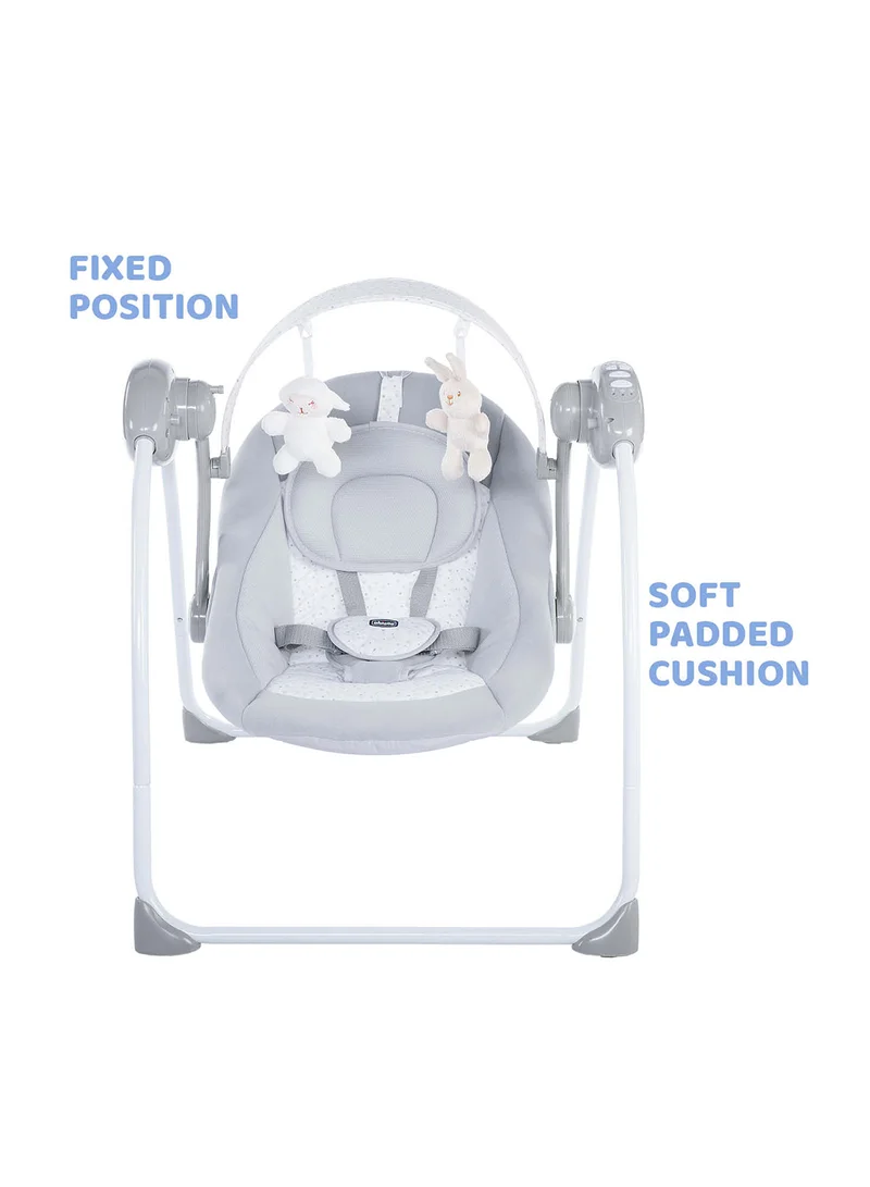 Chicco Swing Relax & Play 0-6M, Cool Grey