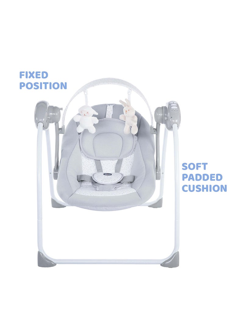 Chicco Swing Relax & Play 0-6M, Cool Grey - Image 3